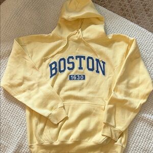 Yellow Boston Hoodie